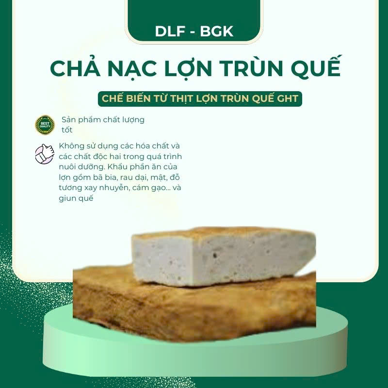 Chả nạc lợn Trùn Quế