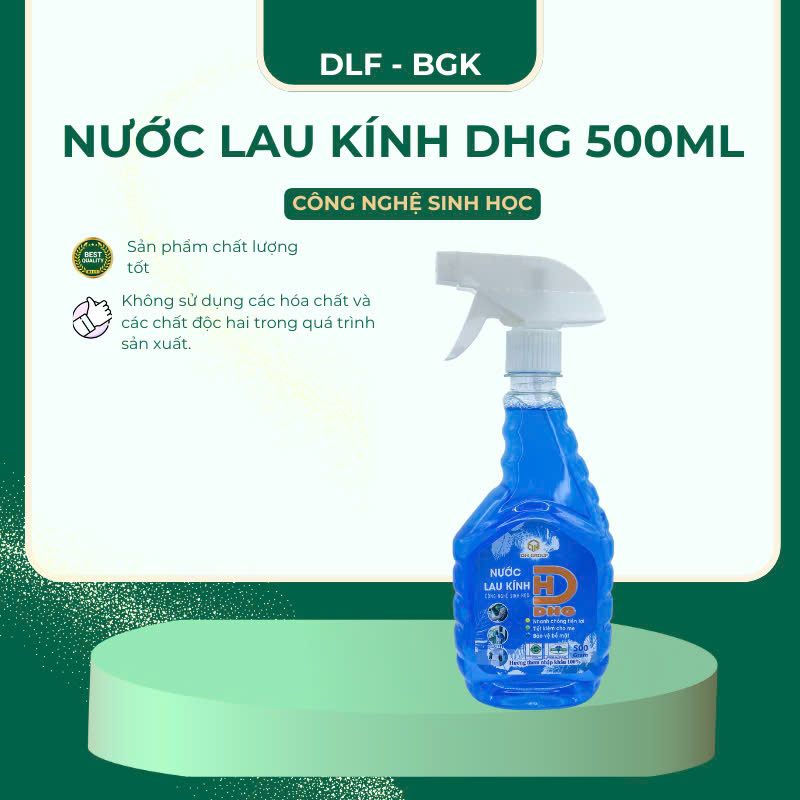 Nước Lau Kính DHG 500ML