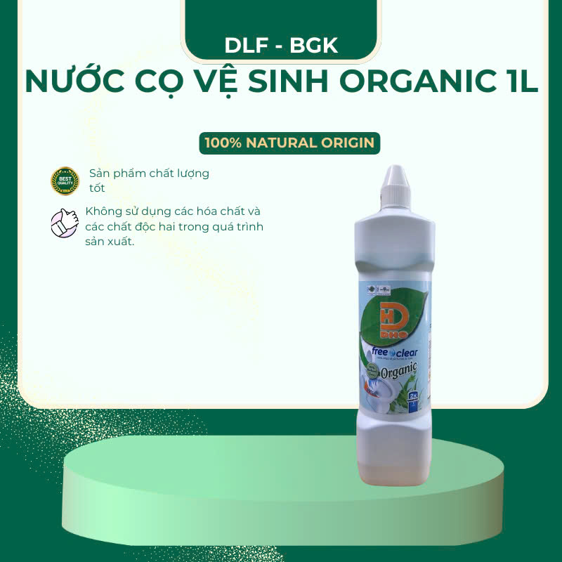 Nước Cọ Vệ Sinh Organic 1L