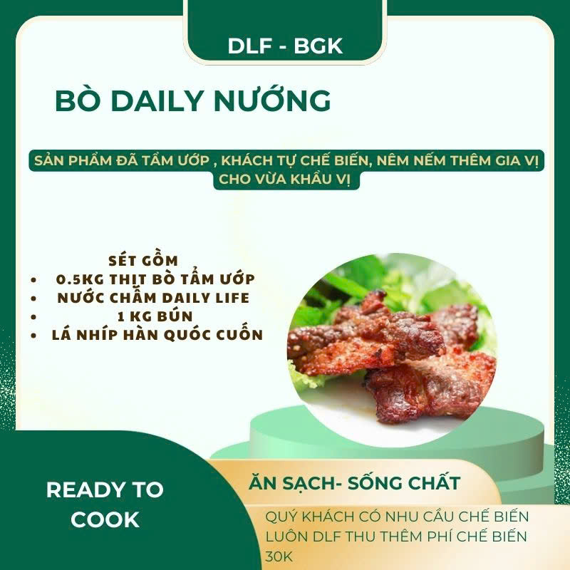 Bò Daily Nướng