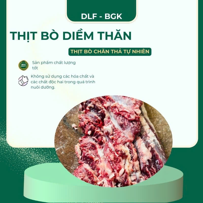 Thịt bò diềm thăn